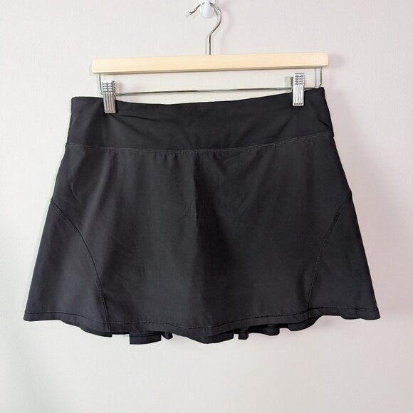 Lululemon Circuit Breaker Skirt Size 4 Black - Picture 3 of 4